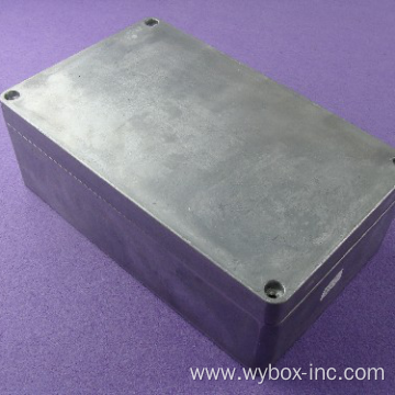 Custom aluminum electronics enclosure integrated terminal blocks aluminum waterproof enclosure AWP511with size 260*160*90mm